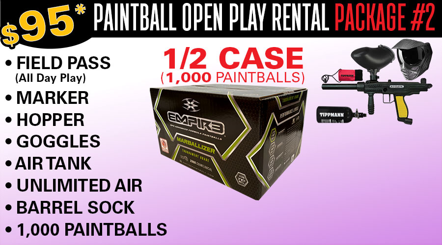 Paintball Open Play Package #2
